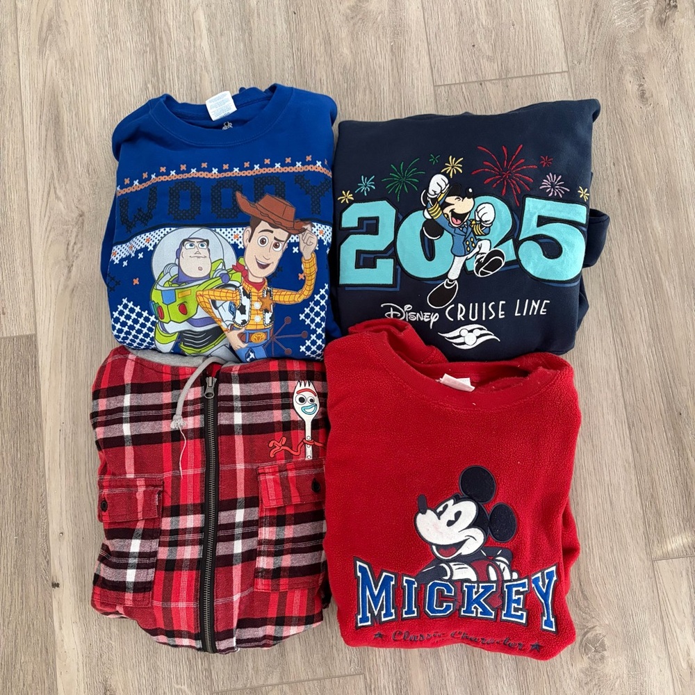 Disney Crewneck Bundle
